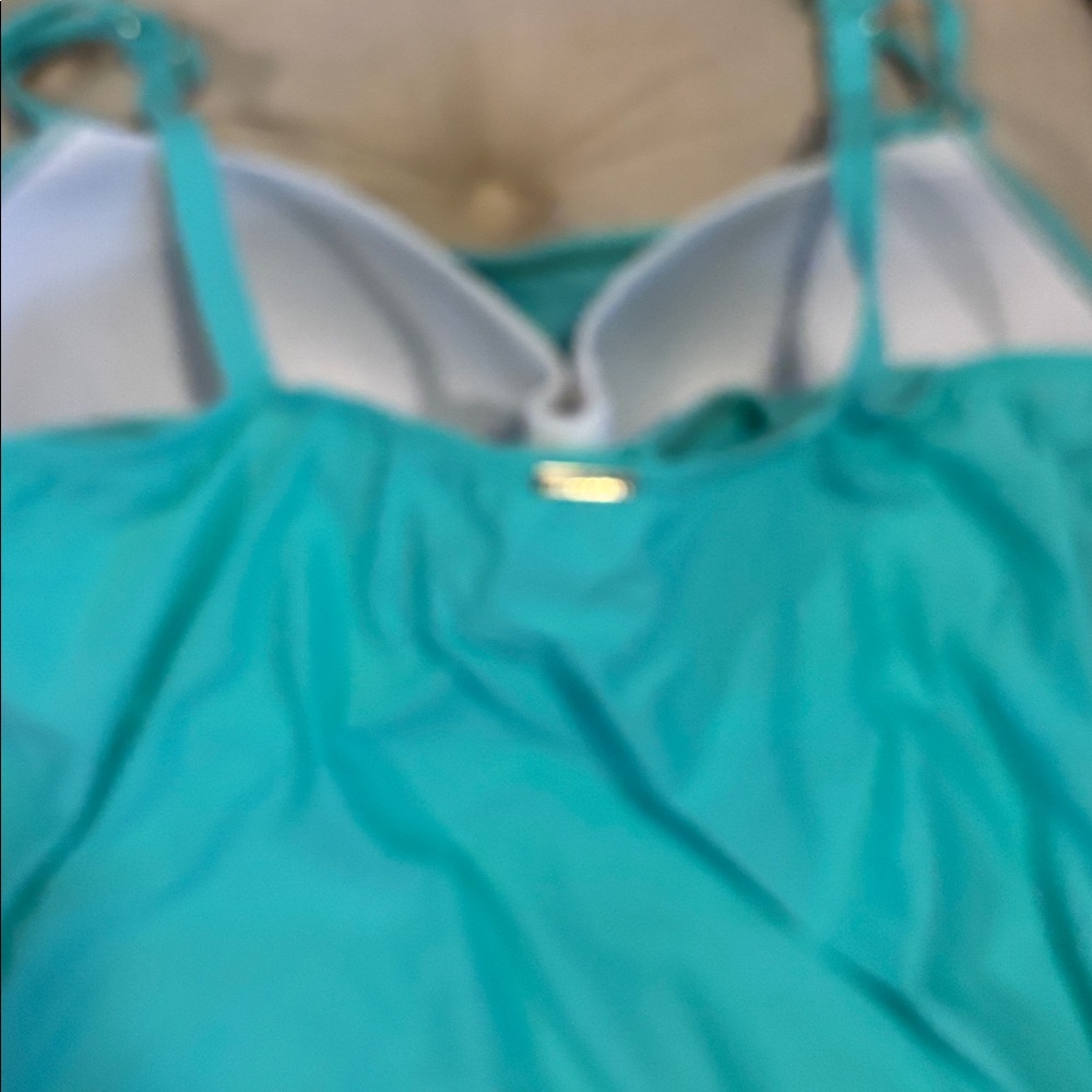 Turquoise Swimsuit Set - Picture 4 of 5